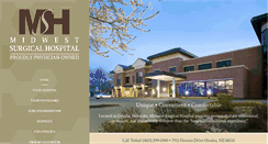 Desktop Screenshot of mwsurgicalhospital.com